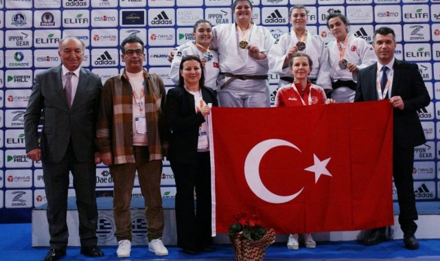 Manisalı judocu Sümeyye Kaya Avrupa 3&#039;üncüsü oldu