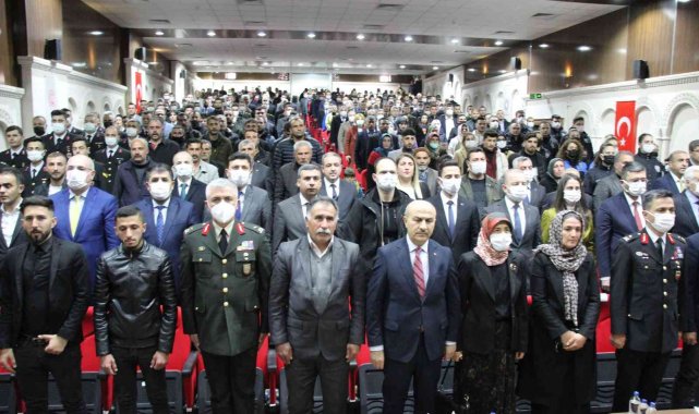 Mardin'de 9 şehit yakınına devlet övünç madalyası verildi