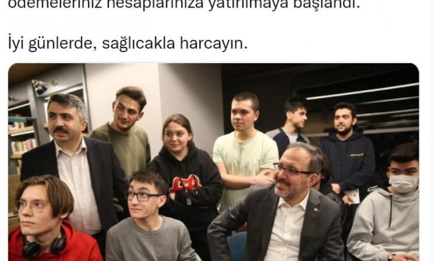 Mart ayı burs ve kredi ödemeleri başladı