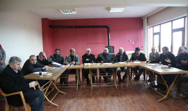 Melikgazi&#039;de kırsal kesim mahalle muhtarları ile toplantı yapıldı