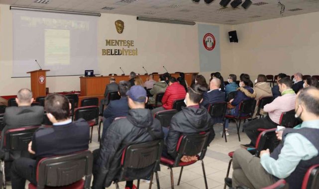 Menteşe Belediyesi personeline online eğitim verildi