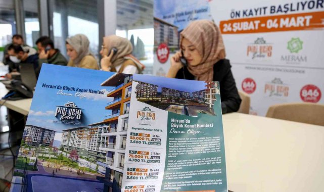 Meram Belediyesi&#039;nin yeni kooperatifine rekor başvuru