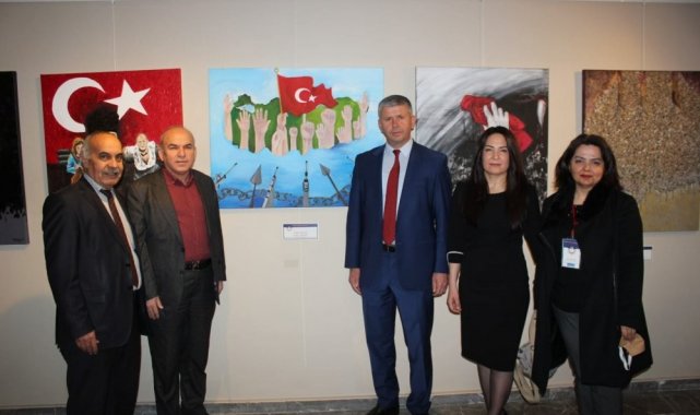 Mersin'de '41 mısra 41 resim 41 yorum' sergisi