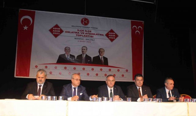 MHP&#039;nin ilçe toplantıları Salihli&#039;den başladı