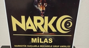Milas Narkotikten operasyon