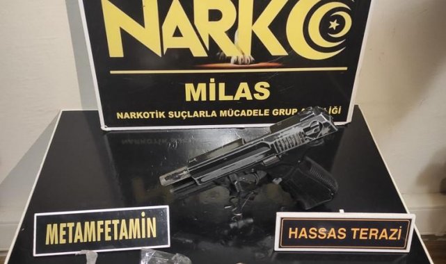 Milas Narkotikten operasyon