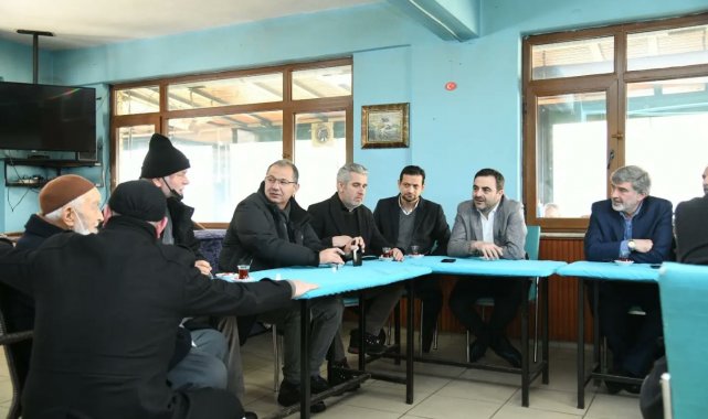 Milletvekili Sami Çakır Başiskele'de vatandaşlarla bir araya geldi