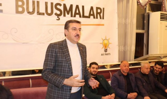 Milletvekili Tüfenkci Kernek'te gençlerle buluştu