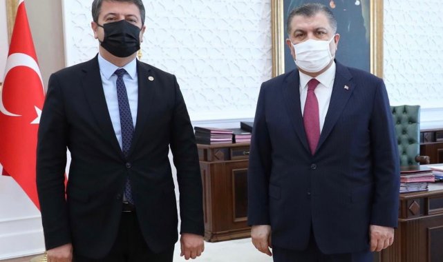 Milletvekili Tutdere, Sağlık Bakanı Koca'ya ilin sağlık sorunlarını iletti