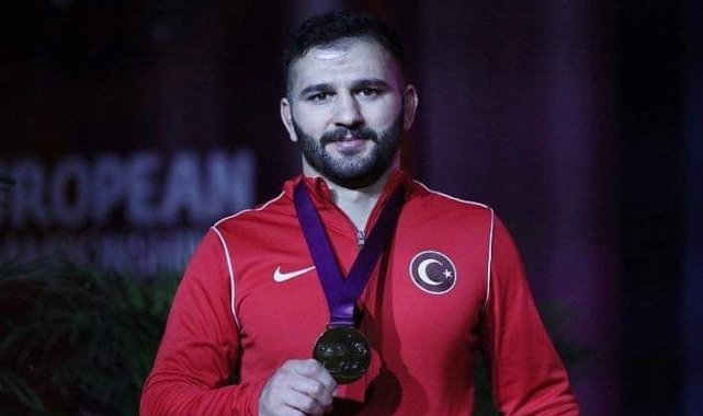 Milli güreşçi Avrupa'da bronz madalyayı aldı