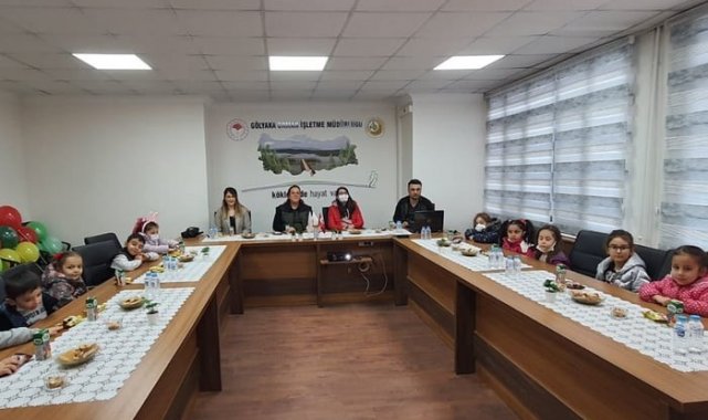 Miniklerden Gölyaka Orman İşletme Müdürlüğüne ziyaret