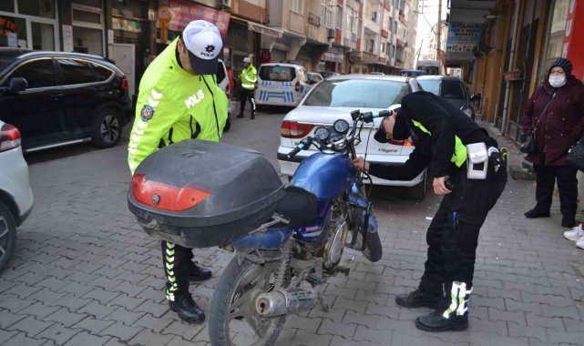 Motosikletinin değeri kadar ceza yedi