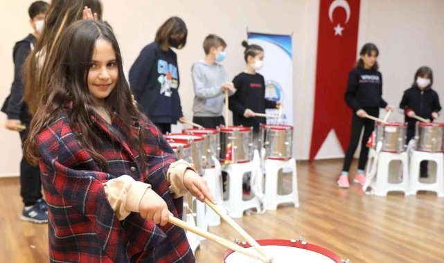 Mudanya Çocuk Bandosu 23 Nisan'a hazırlanıyor