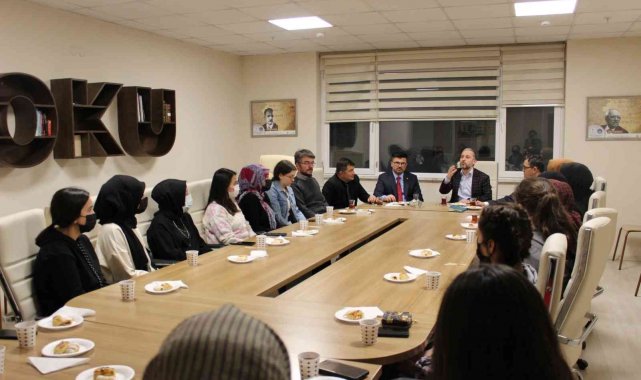 Müdürler öğrenciler ile bir araya geldi