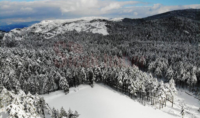 Muğla&#039;da Kar Kalınlığı 30 Santimetreye kadar Ulaştı