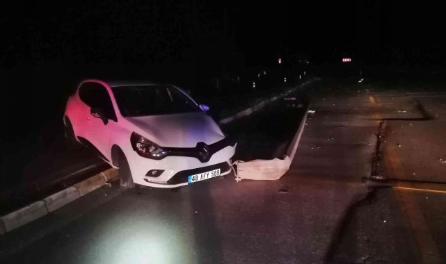 Muğla&#039;da trafik kazası: 2 yaralı