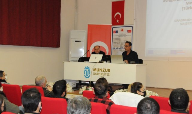 Munzur Üniversitesinde 2021 dönemi Erasmus+ bilgilendirme toplantısı yapıldı