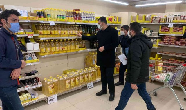 Muradiye'de stokçuluk denetimi