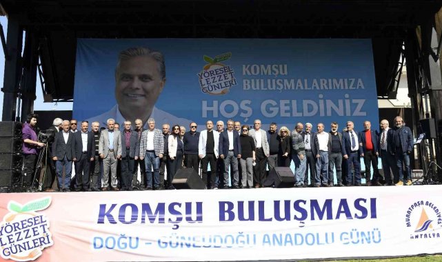 Muratpaşa'da Doğu ve Güneydoğulular buluştu
