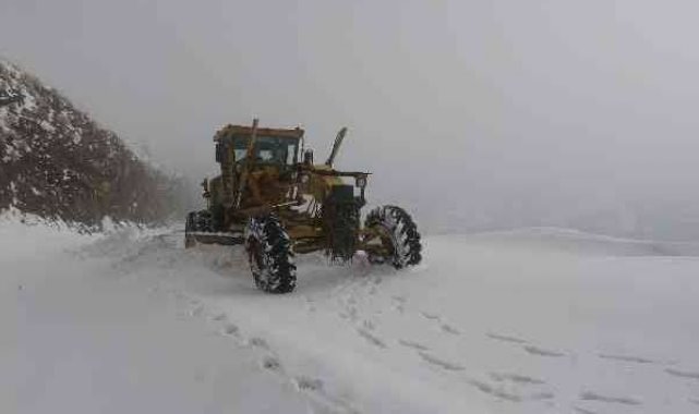 Muş'ta 192 köy yolu ulaşıma kapandı