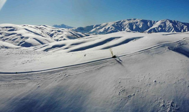 Muş'ta 199 köy yolu ulaşıma kapandı
