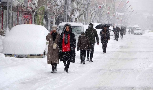 Muş'ta 325 köy yolu ulaşıma kapandı