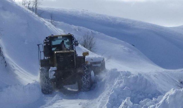 Muş&#039;ta 34 köy yolu ulaşıma açıldı