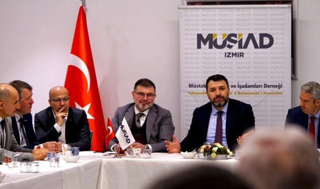 MÜSİAD İzmir, KOSGEB Başkanı Kurt&#039;u ağırladı