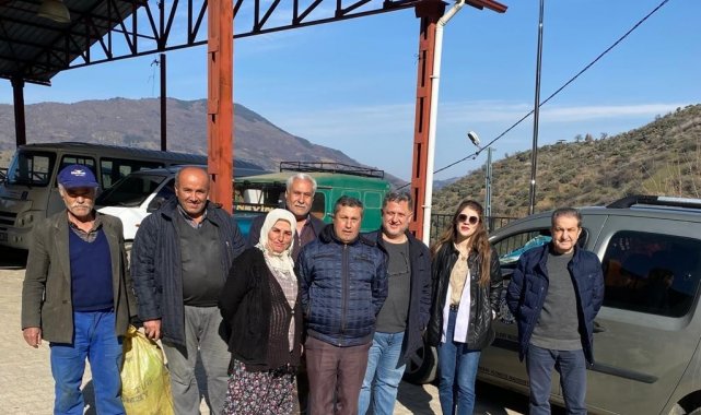 Nazilli Belediyesi ekipleri deprem bölgesinde