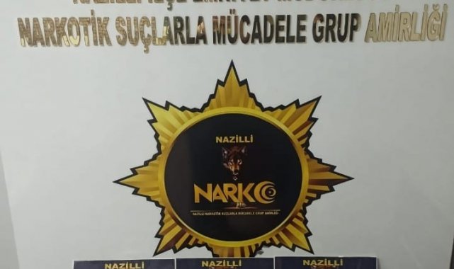 Nazilli polisinden uyuşturucu operasyonu