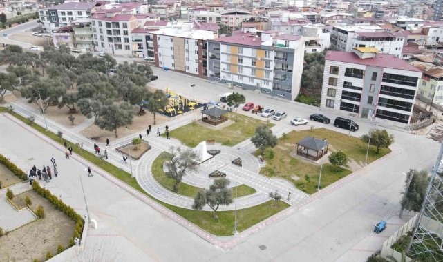 Nazilli Süleyman Demirel Parkı&#039;nda çalışmalar tamamlandı