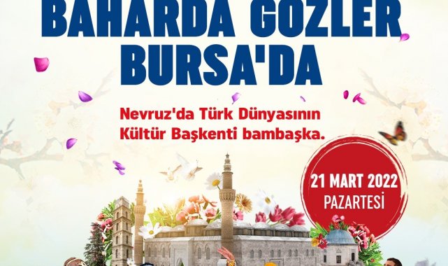 Nevruz coşkusu Bursa&#039;yı saracak