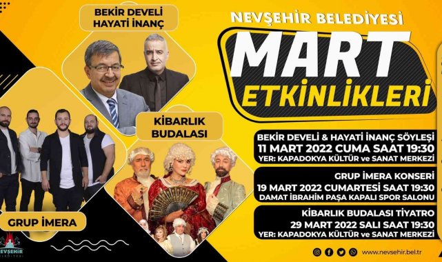 Nevşehir'de Kültür ve Sanat rüzgarı esecek