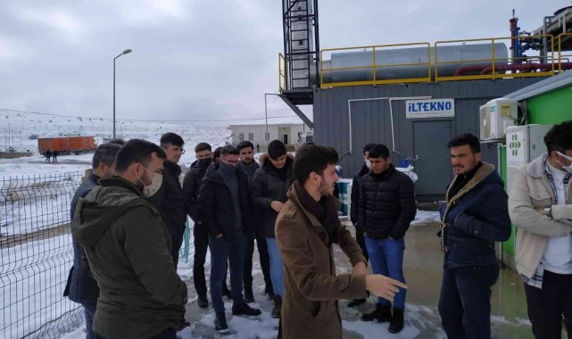 NEVÜ öğrencilerinden teknik gezi