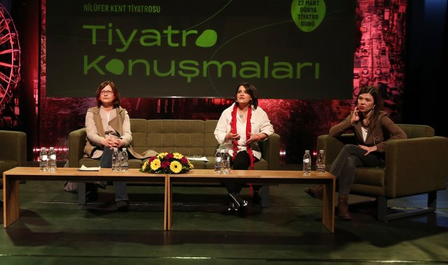 Nilüfer&#039;de tiyatro dolu gün