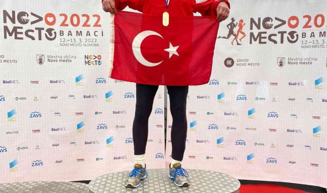 Nilüfer'in vetaren atleti Kaçar'dan bir şampiyonluk daha