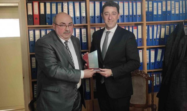 Oda seçimlerinden sonra Başkan Tosun&#039;dan nezaket ziyareti