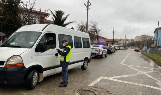 Öğrenci servislerine sıkı denetim