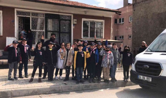 Öğrencilerden örnek davranış