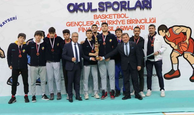 Okullar Sporları Gençler Türkiye Şampiyonası sona erdi