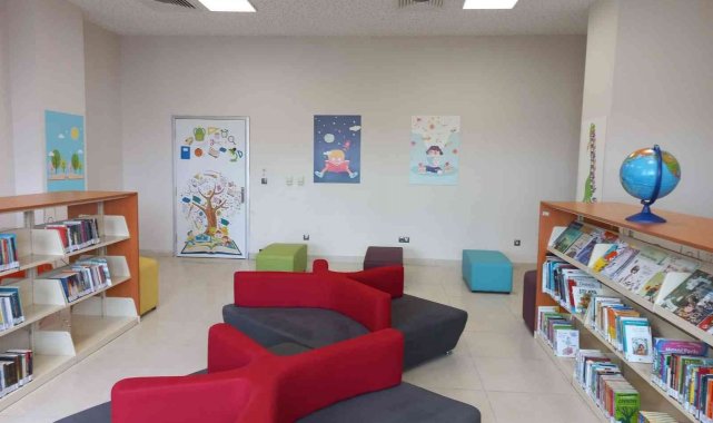 OMÜ Merkez Kütüphanesi&#039;nde çocuklara özel bölüm