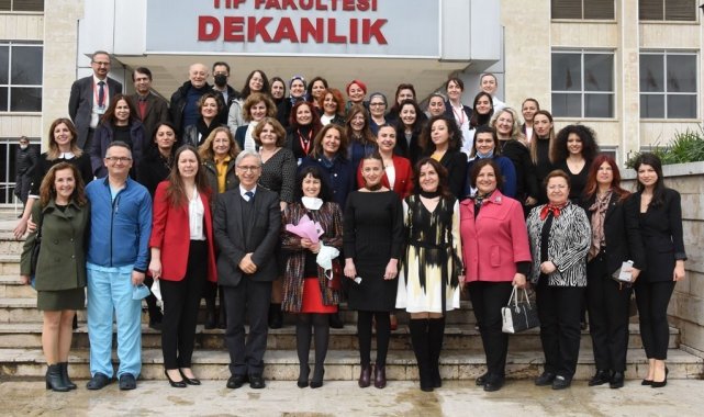 OMÜ Tıp Fakültesi&#039;nde Kadınlar Günü kutlaması