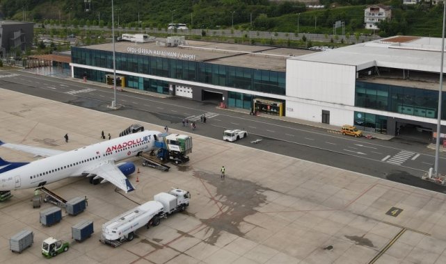 Ordu-Giresun Havalimanı'ndan 2 ayda 113 bin yolcu yararlandı