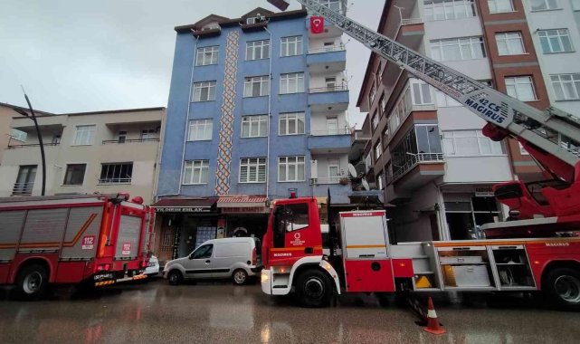 Ordu'da baca yangını paniğe neden oldu