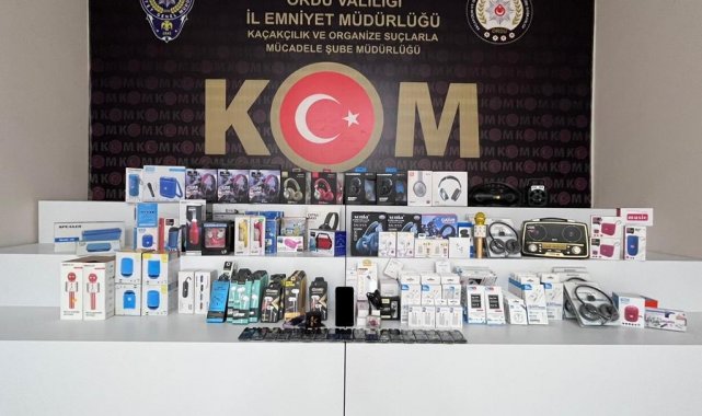 Ordu&#039;da cep telefonu klonlama cihazı satan 3 kişi gözaltında