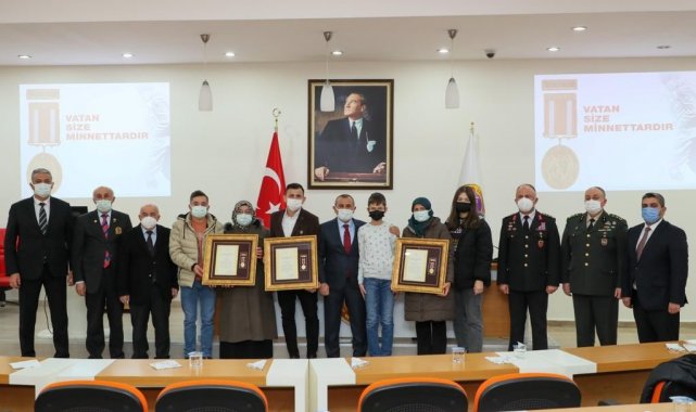 Ordu'da Devlet Övünç Madalyası ve Beratı Tevcih töreni yapıldı