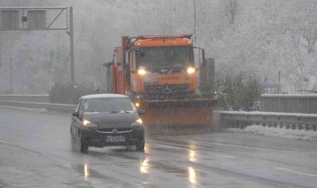 Ordu'da kar yağışı