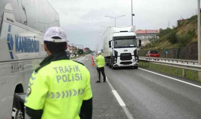 Ordu&#039;da trafik suçuna af yok