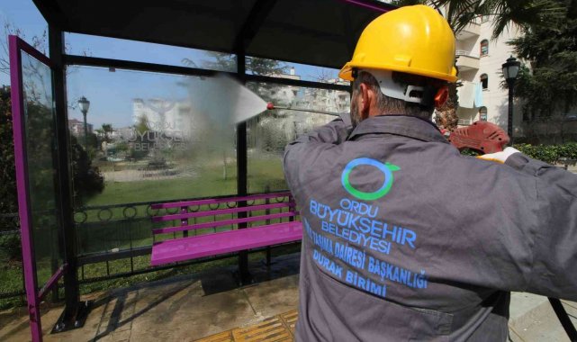 Ordu'nun durakları pırıl pırıl