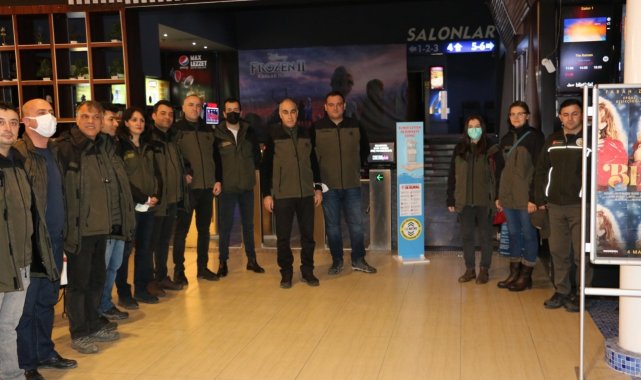 Orman Vatandır, Çanakkale Ruhu filmini izlediler